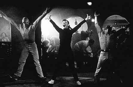 Audrey Hepburn beatnik dance in Funny Face