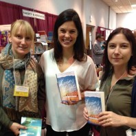 Tina (Klindt's), Andrea Dunlop (author), and Jill (Powell's)