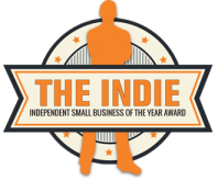 The Indie Independent Small Business of the Year Award logo