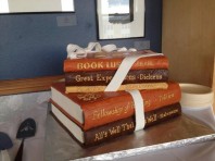 Book wedding cake from Paul and Kelly's wedding