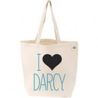 I Love Darcy tote bag