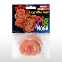 fake rubber pig snout