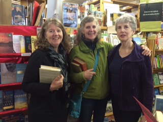 Maggie, Leigh Ann, and Becky at Vintage Books