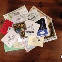 SEABookstoreDay grand prize: $425 in gift certificates-- $25 from each of the 17 participating bookstores!