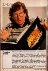 Steven Spielberg Amazing Stories from TV Guide