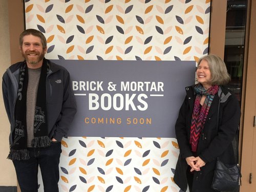 Dan Ullom and Tina Ullom of Brick & Mortar Books