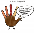 F. Scott Fitzgerald turkey