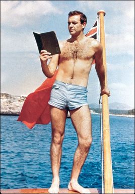 Sean Connery reading
