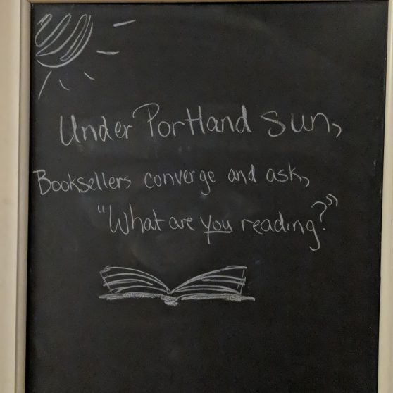 haiku on chalkboard