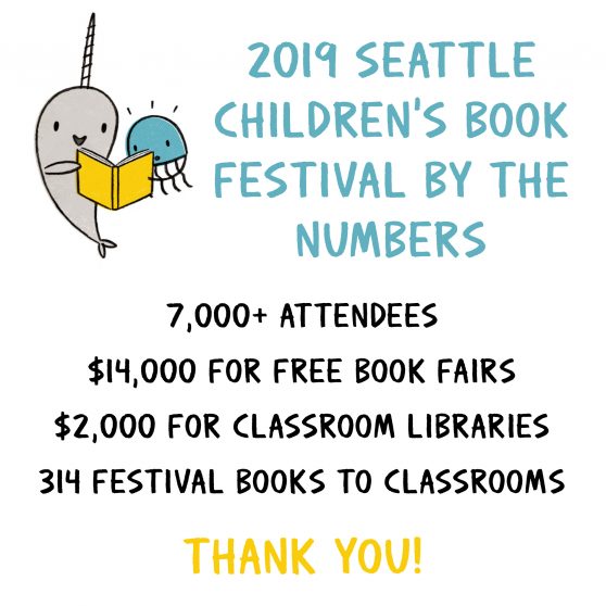Seattle Children's Book Festival 2019 stats
