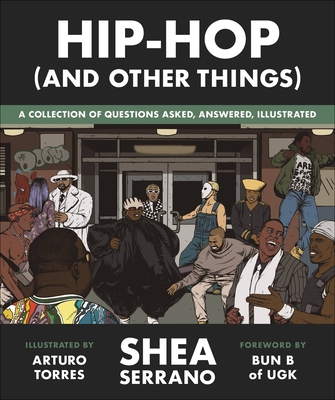 Illustration of Hip-Hop Icons on the cover of "Hip-Hop (and Other Things)"