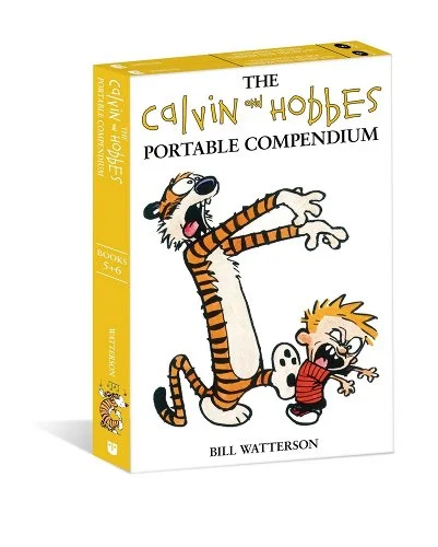 Boxed set of Calvin and Hobbes portable compendium set 3